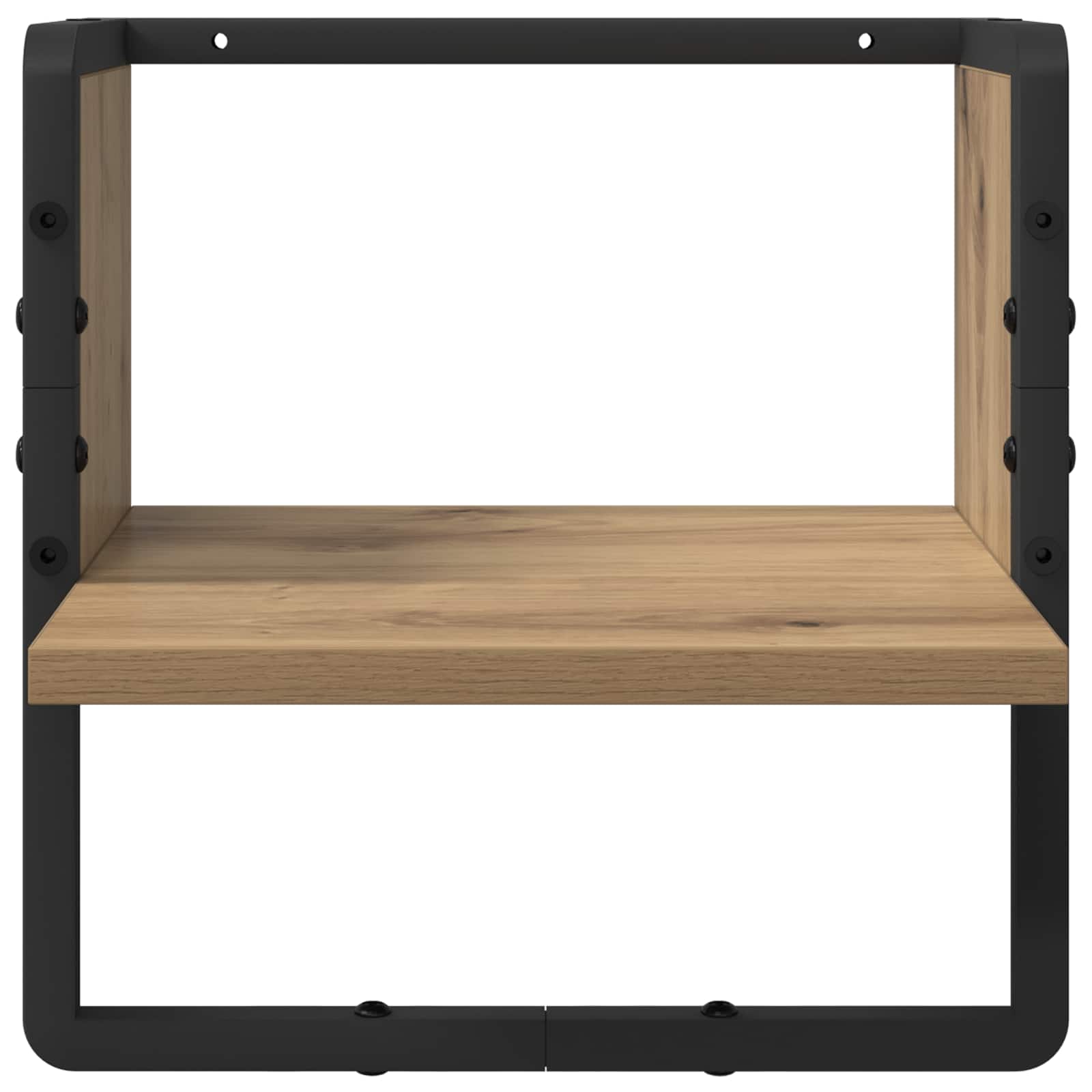 Set zidnih polica Zidne 4 pcs Umjetnički hrast 65 x 25 x 30 cm