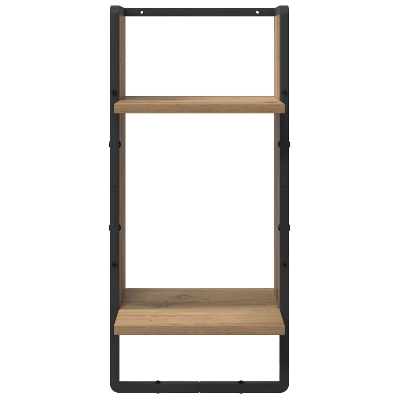 Set zidnih polica Zidne 6 pcs Umjetnički hrast 100 x 25 x 30 cm