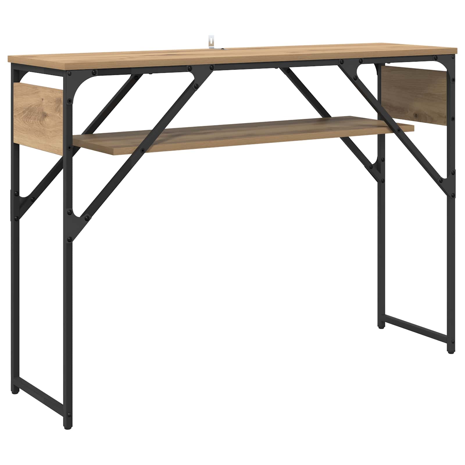 Konzolnistol Umjetnički hrast 105x30x75cm Konstruirano drvo