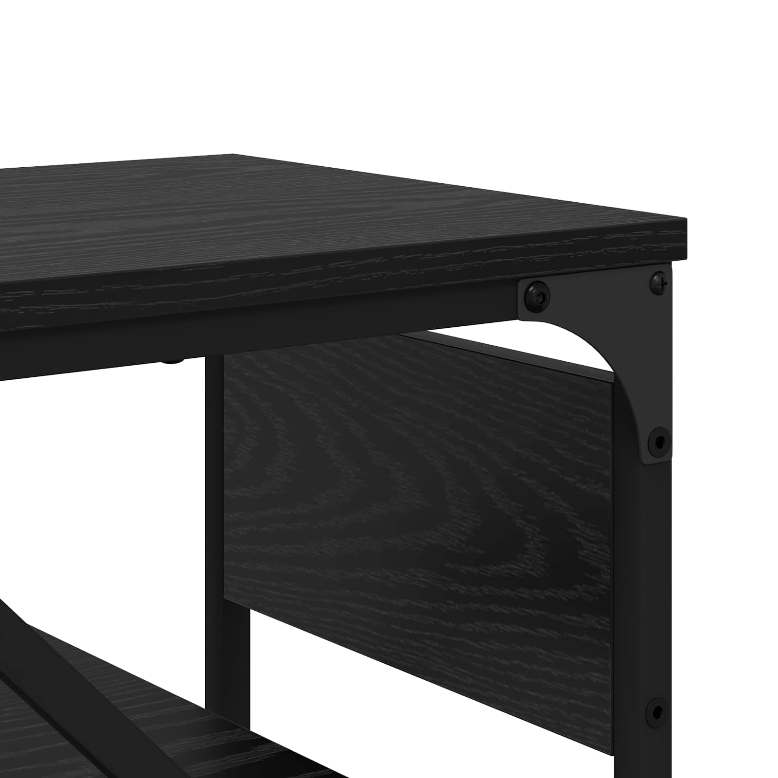Konzolnistol Crni hrast 75x30x75cm Konstruirano drvo