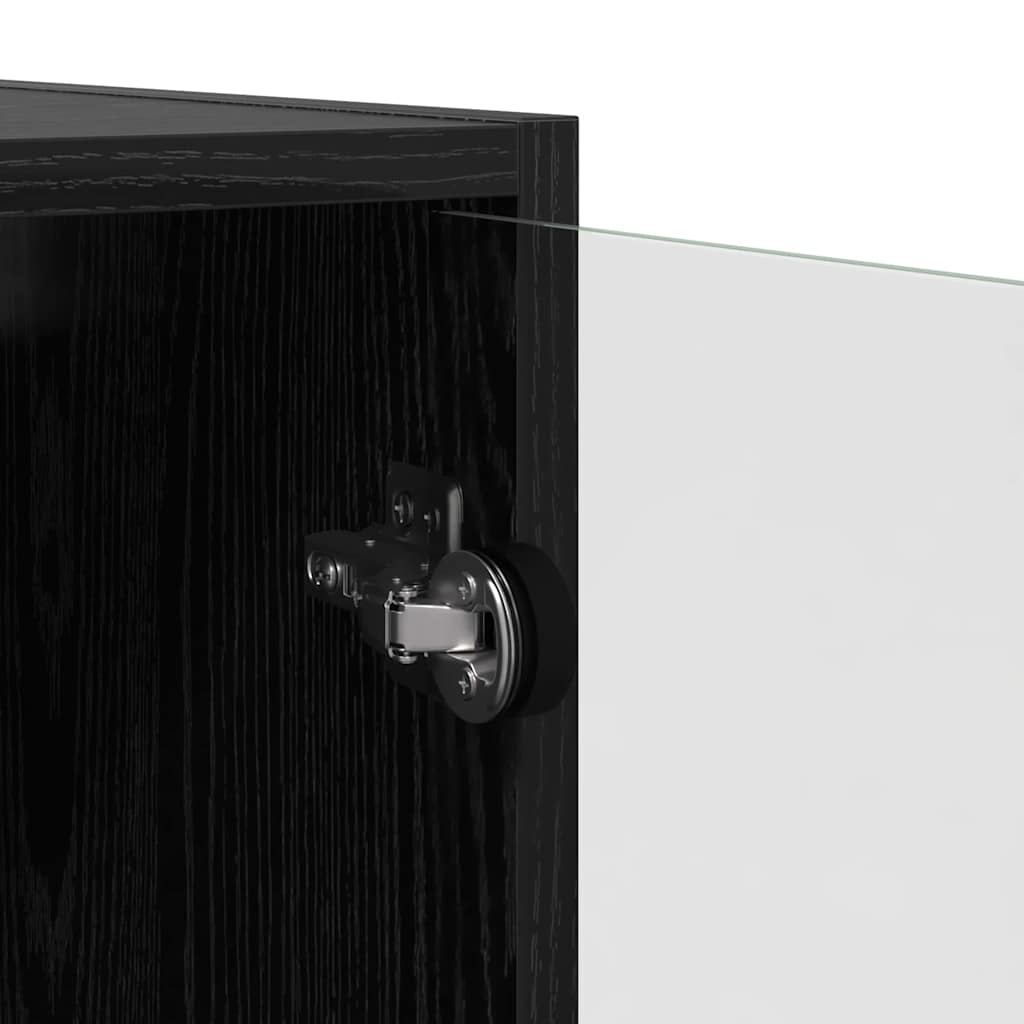 Ormar za Zid Crni hrast 68 x 37 x 68,5 cm Konstruirano drvo