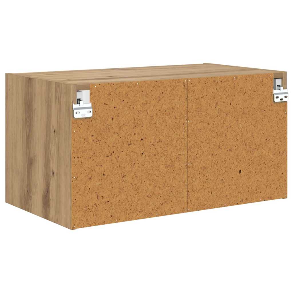 Zidni ormari Zidne 2 pcs Umjetnički hrast 68 x 37 x 35 cm