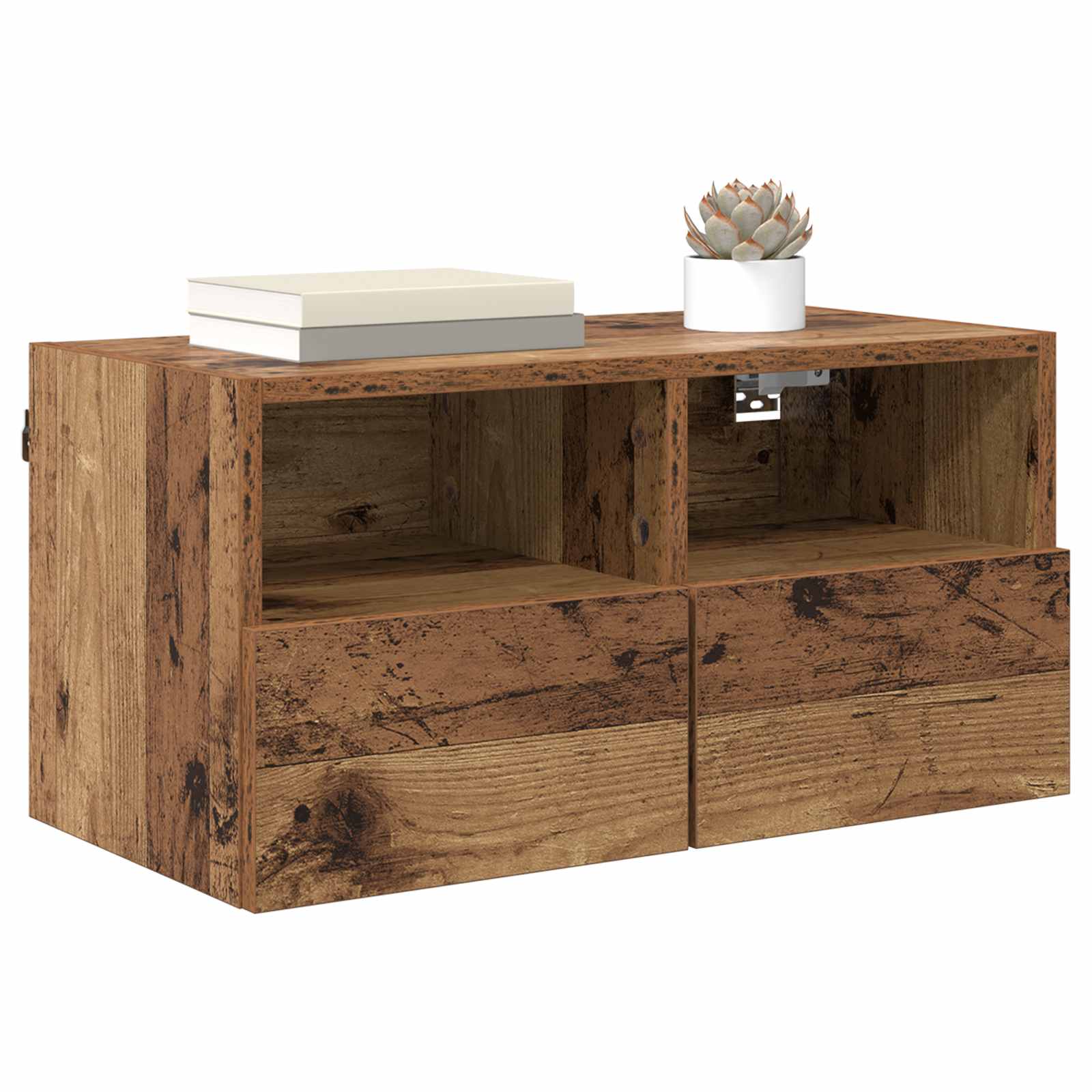 TV zidni ormar Staro drvo 60 x 30 x 30 cm Konstruirano drvo