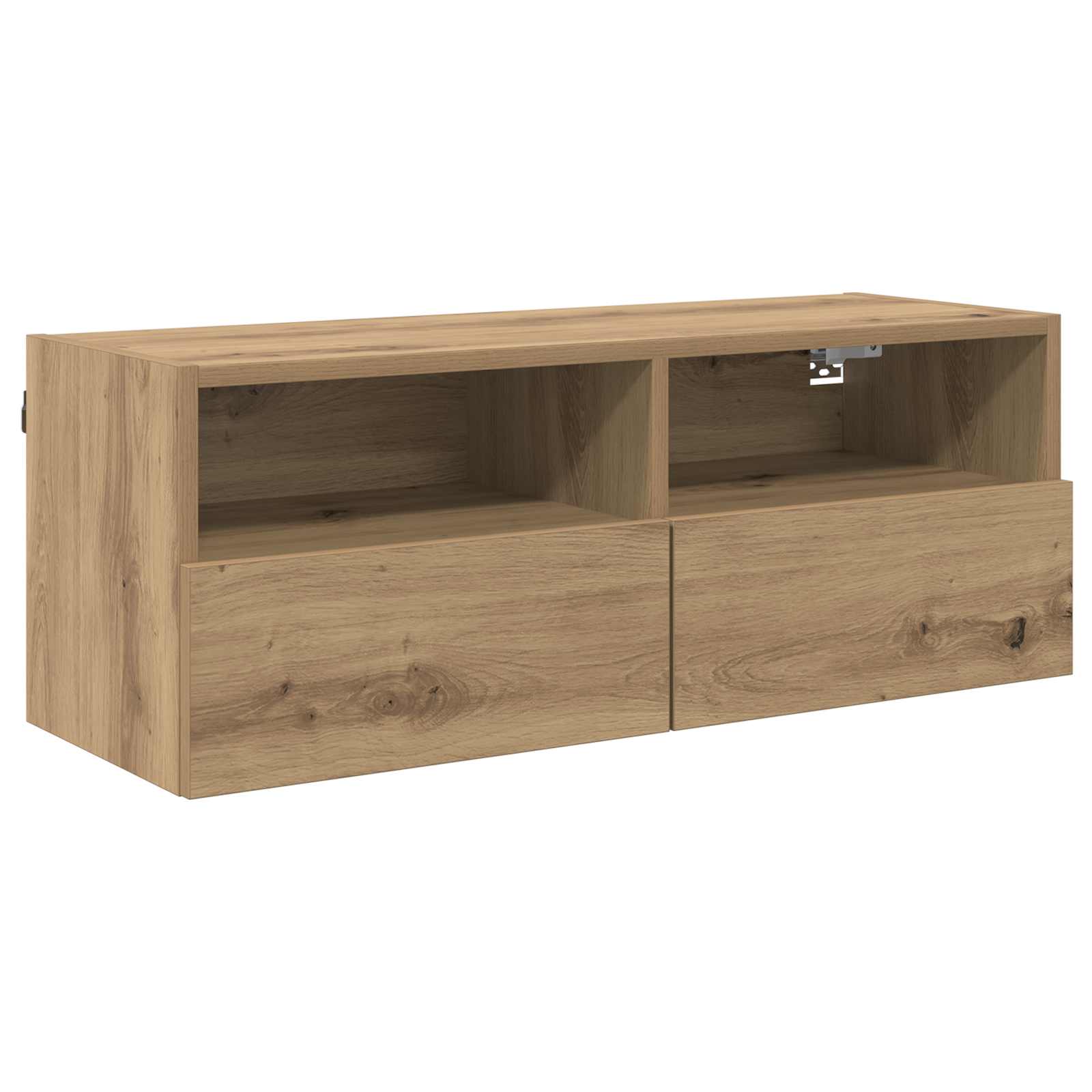 TV zidni ormari Zidne 2 pcs Umjetnički hrast 80 x 30 x 30 cm