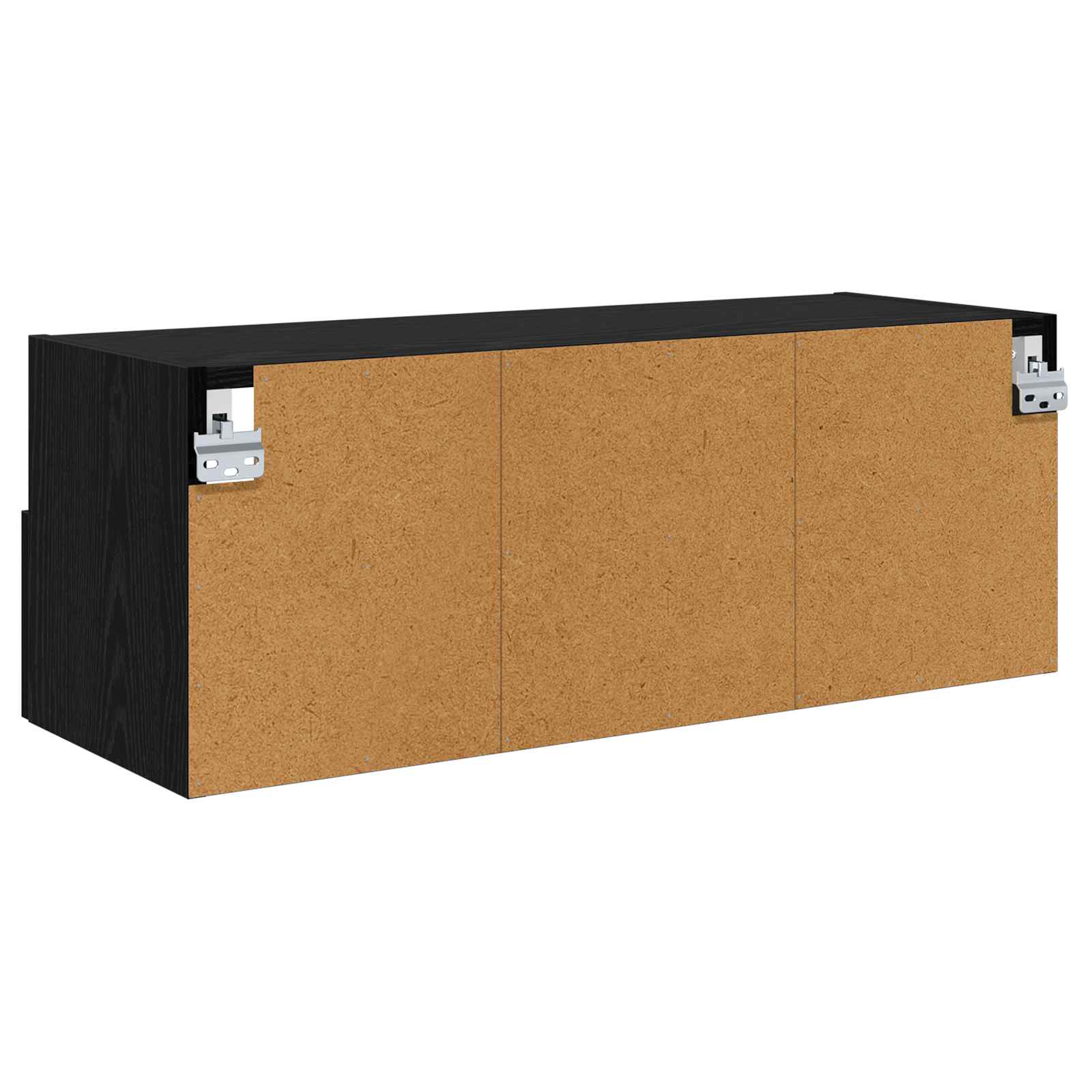 TV zidni ormar Crni hrast 80 x 30 x 30 cm Konstruirano drvo