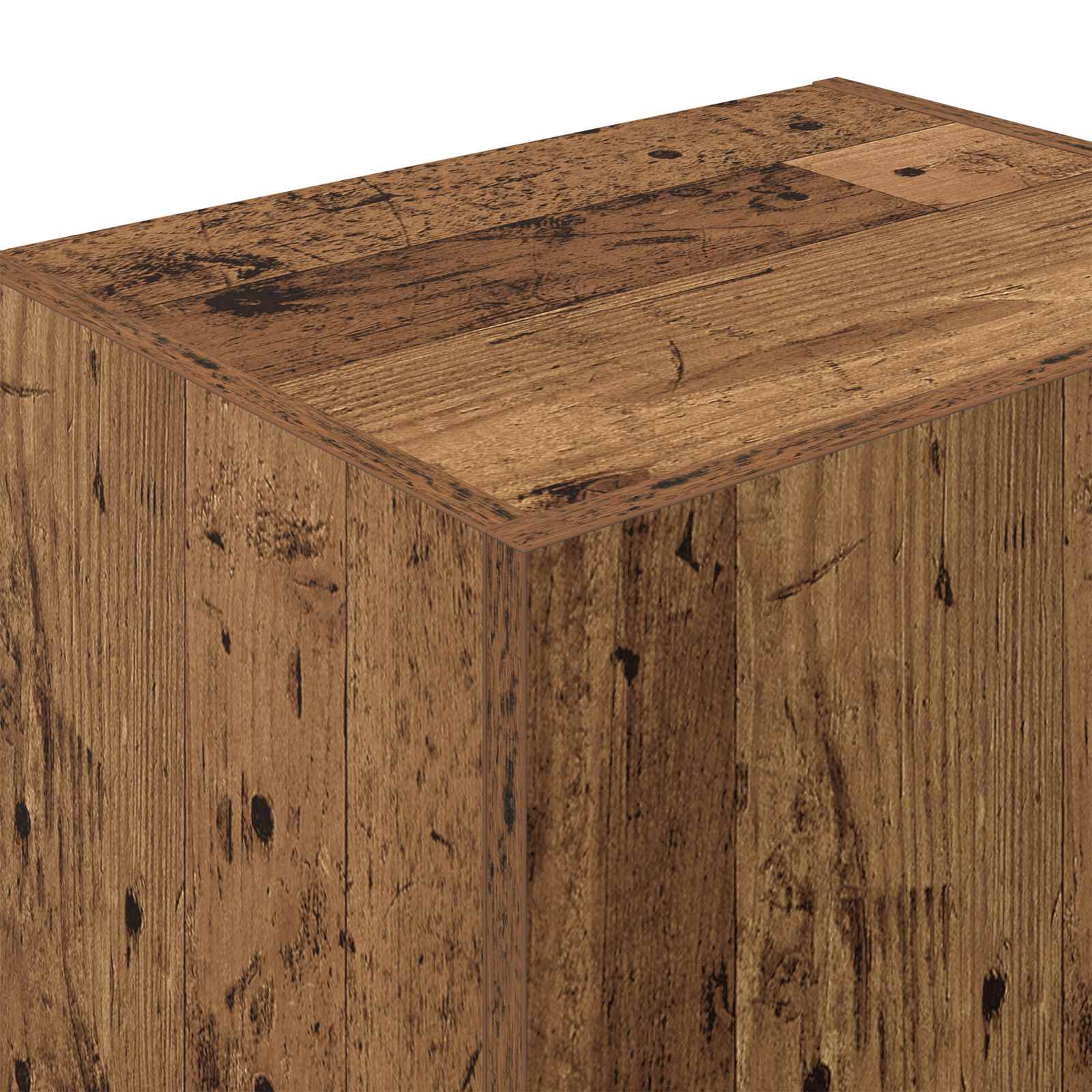 TV zidni ormar Staro drvo 40,5 x 30 x 102 cm Konstruirano drvo