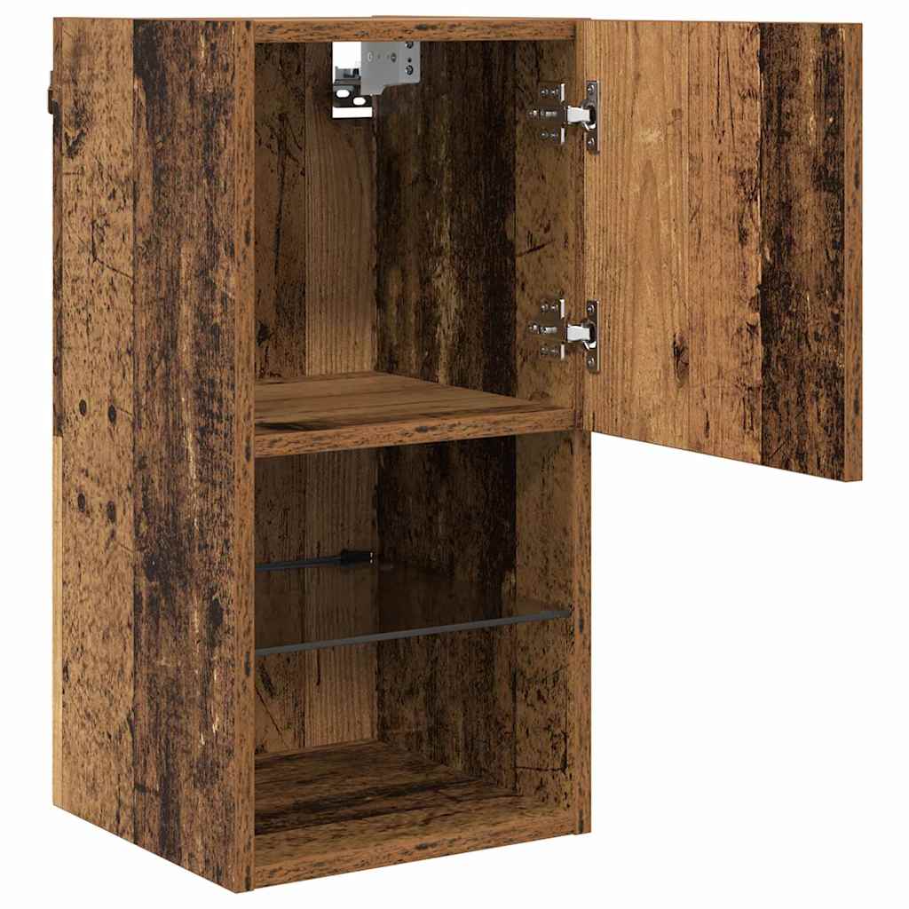 Zidni TV ormari Zidne 2 pcs Staro drvo 30,5 x 30 x 60 cm