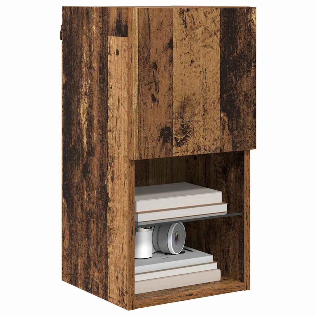 Zidni TV ormari Zidne 2 pcs Staro drvo 30,5 x 30 x 60 cm