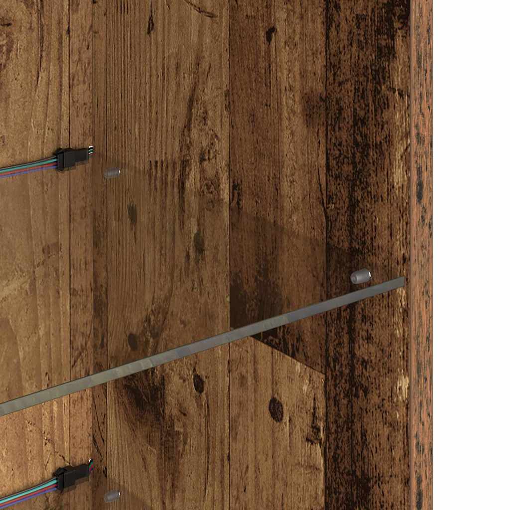 TV ormar za montažu na zid Zidne Staro drvo 30,5 x 30 x 90 cm
