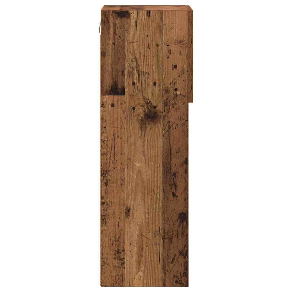 Zidni TV ormari Zidne 2 pcs Staro drvo 30,5 x 30 x 90 cm