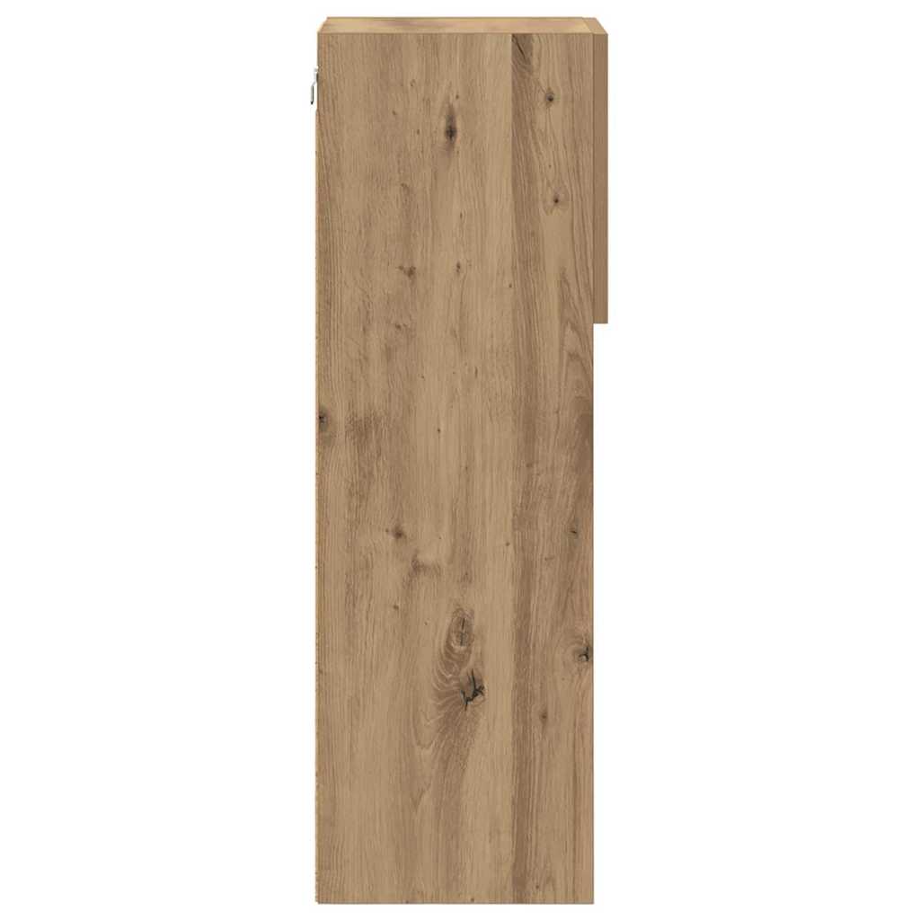 Zidni TV ormari Zidne 2 pcs Umjetnički hrast 30,5 x 30 x 90 cm