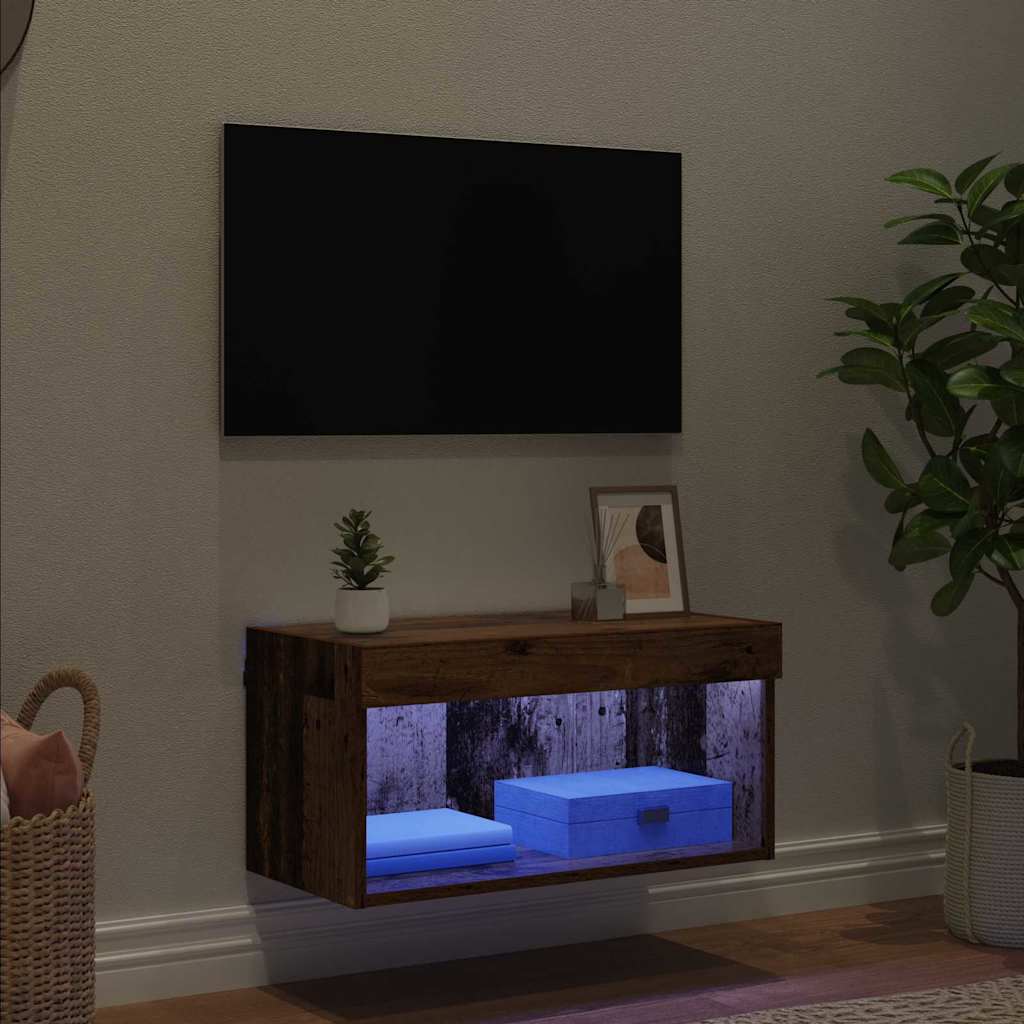 Set TV komoda Staro drvo 60 x 30 x 30 cm Konstruirano drvo