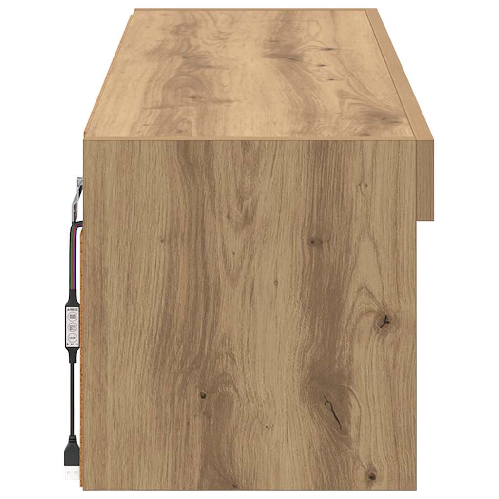 TV zidni ormar Zidne Umjetnički hrast 100 x 30 x 30 cm