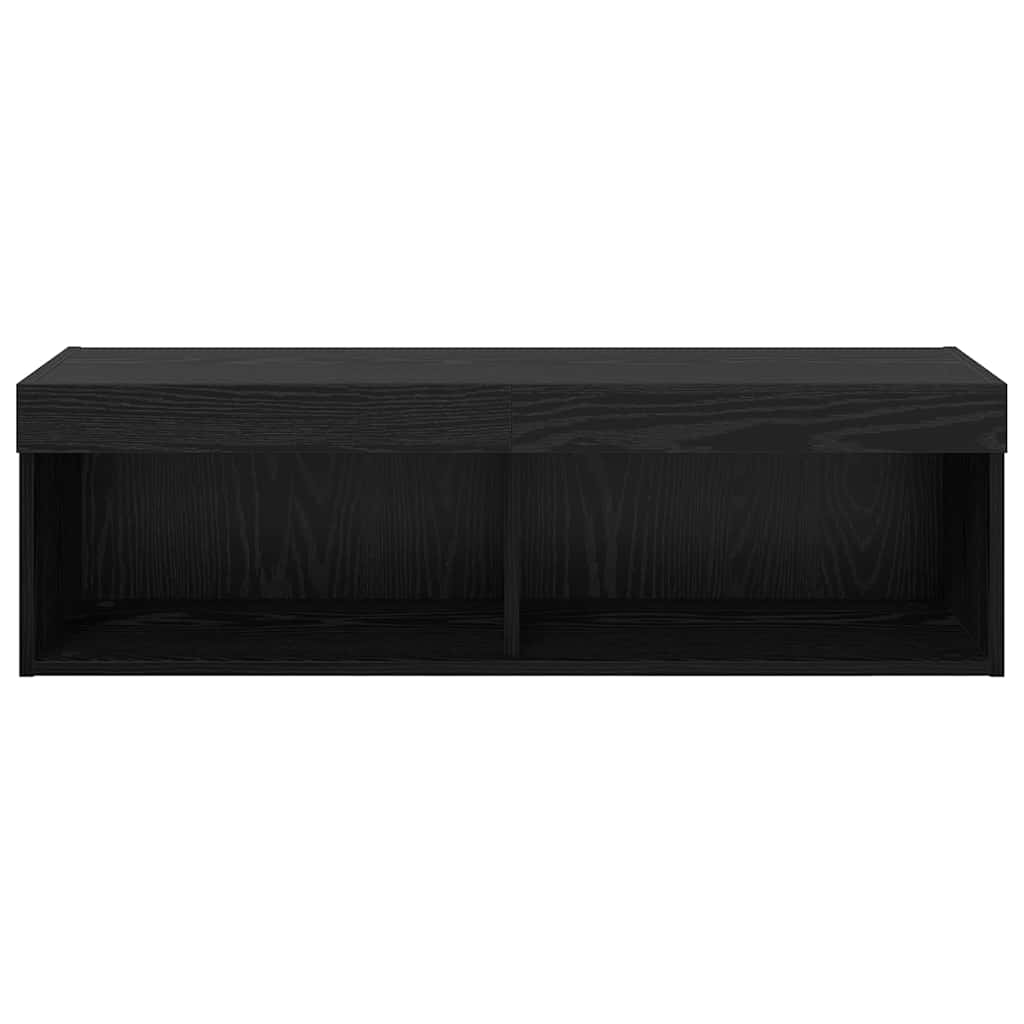 TV zidni ormar Crni hrast 100 x 30 x 30 cm Konstruirano drvo