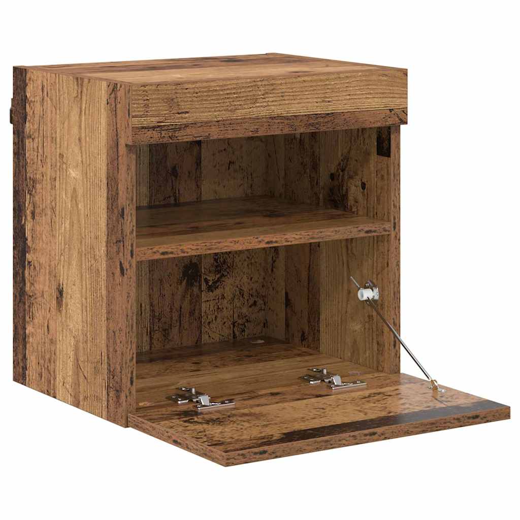 TV zidni ormar Staro drvo 40 x 30 x 40 cm Konstruirano drvo
