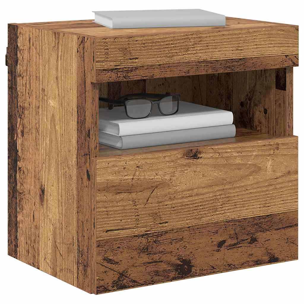 TV zidni ormar Staro drvo 40 x 30 x 40 cm Konstruirano drvo