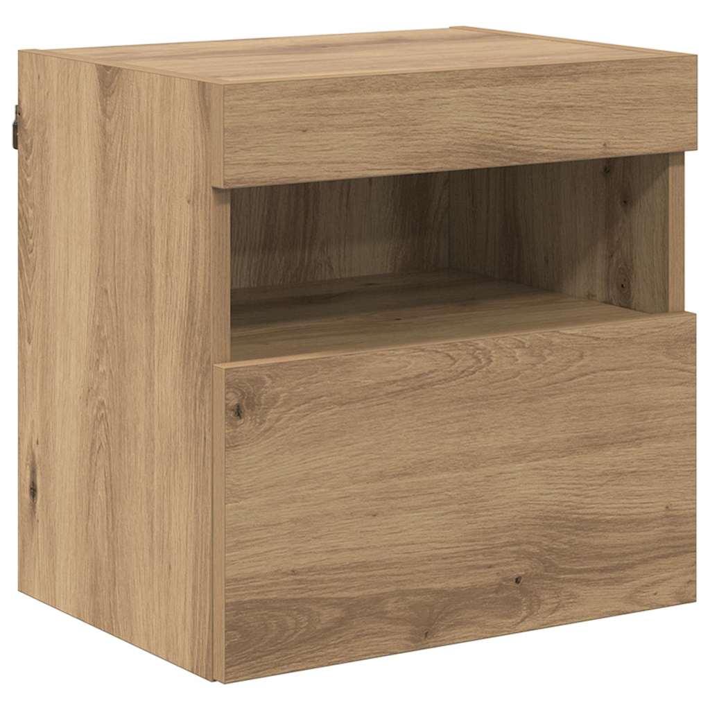 TV zidni ormari Zidne 2 pcs Umjetnički hrast 40 x 30 x 40 cm