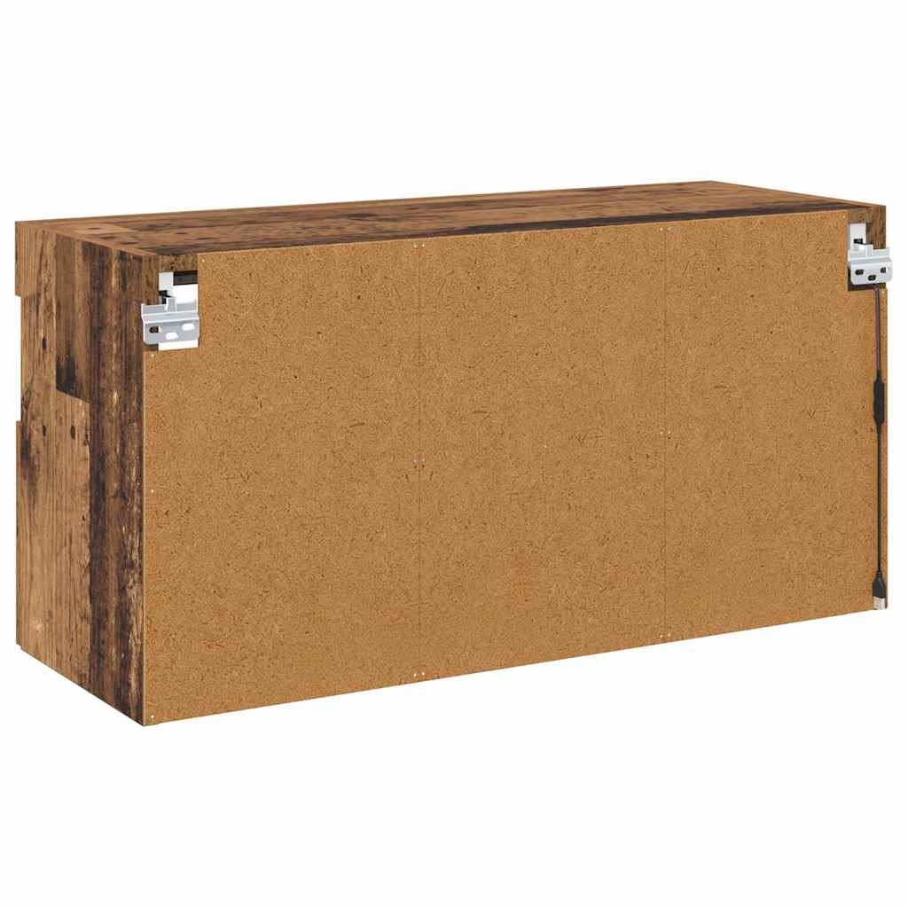 TV zidni ormar Staro drvo 80 x 30 x 40 cm Konstruirano drvo