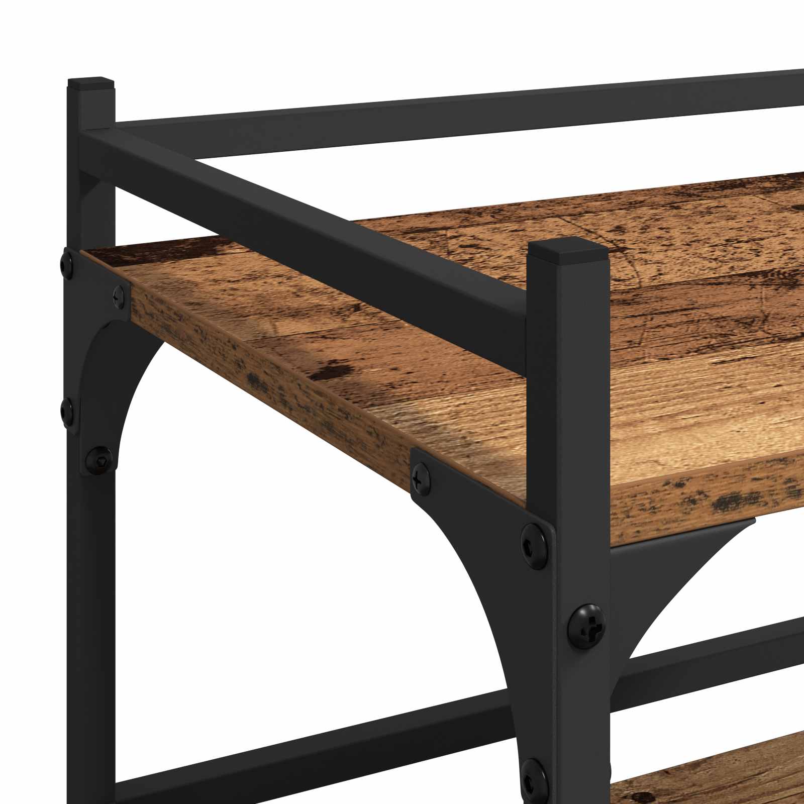 Kuhinjski kolica Staro drvo 50 x 35 x 75.5 cm Konstruirano drvo