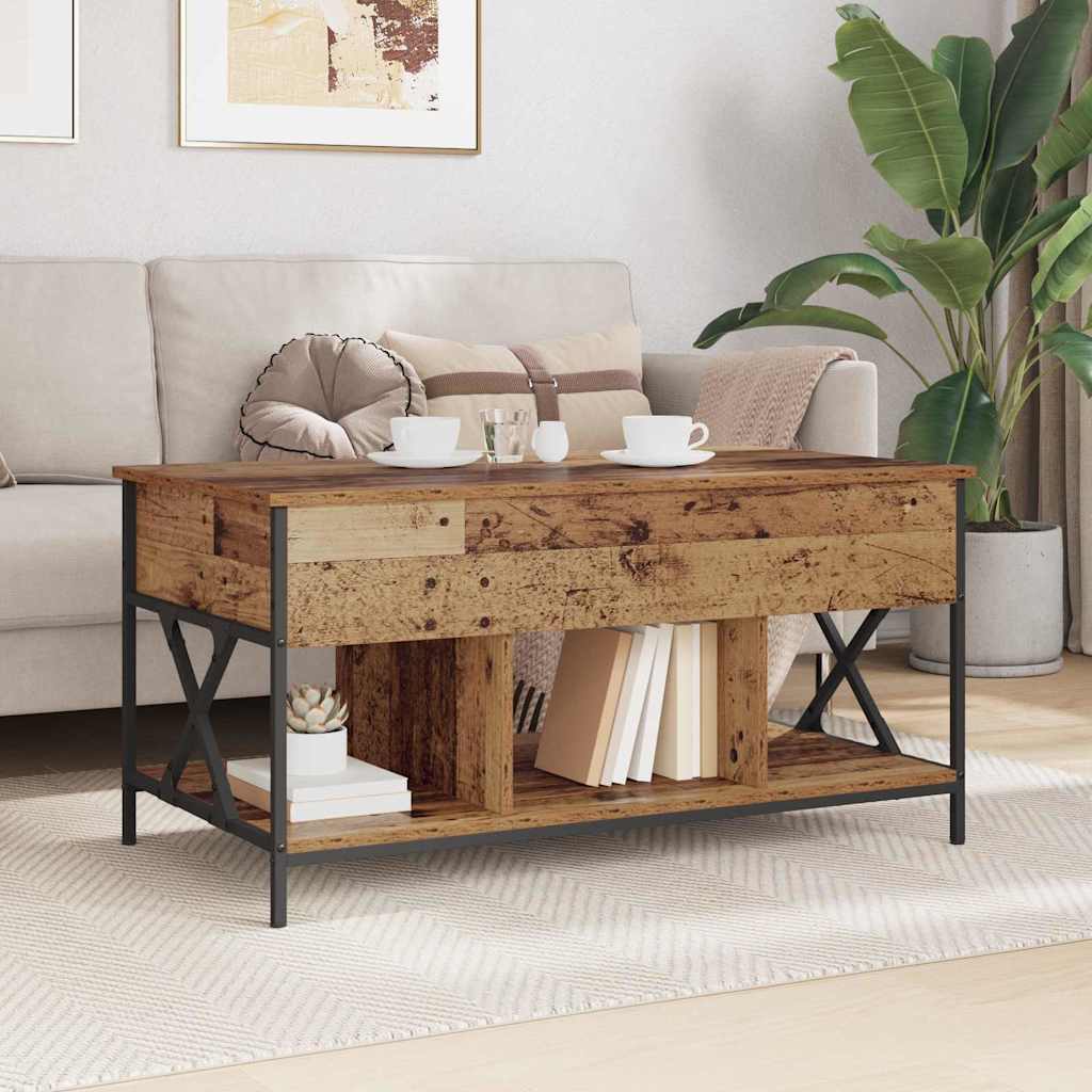 Kava Stol Staro drvo 100 x 55 x 48.5 cm Konstruirano drvo