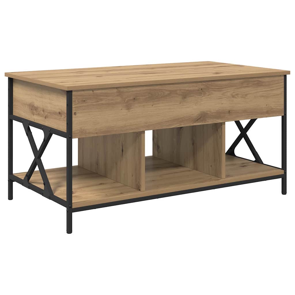 Kava Stol Umjetnički hrast 100 x 55 x 48.5 cm Konstruirano drvo