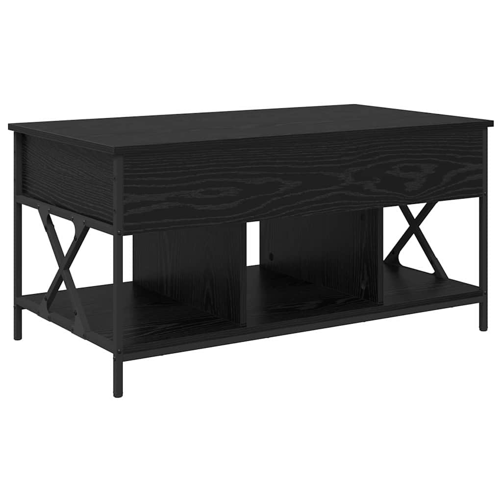 Kava Stol Crni hrast 100 x 55 x 48.5 cm Konstruirano drvo