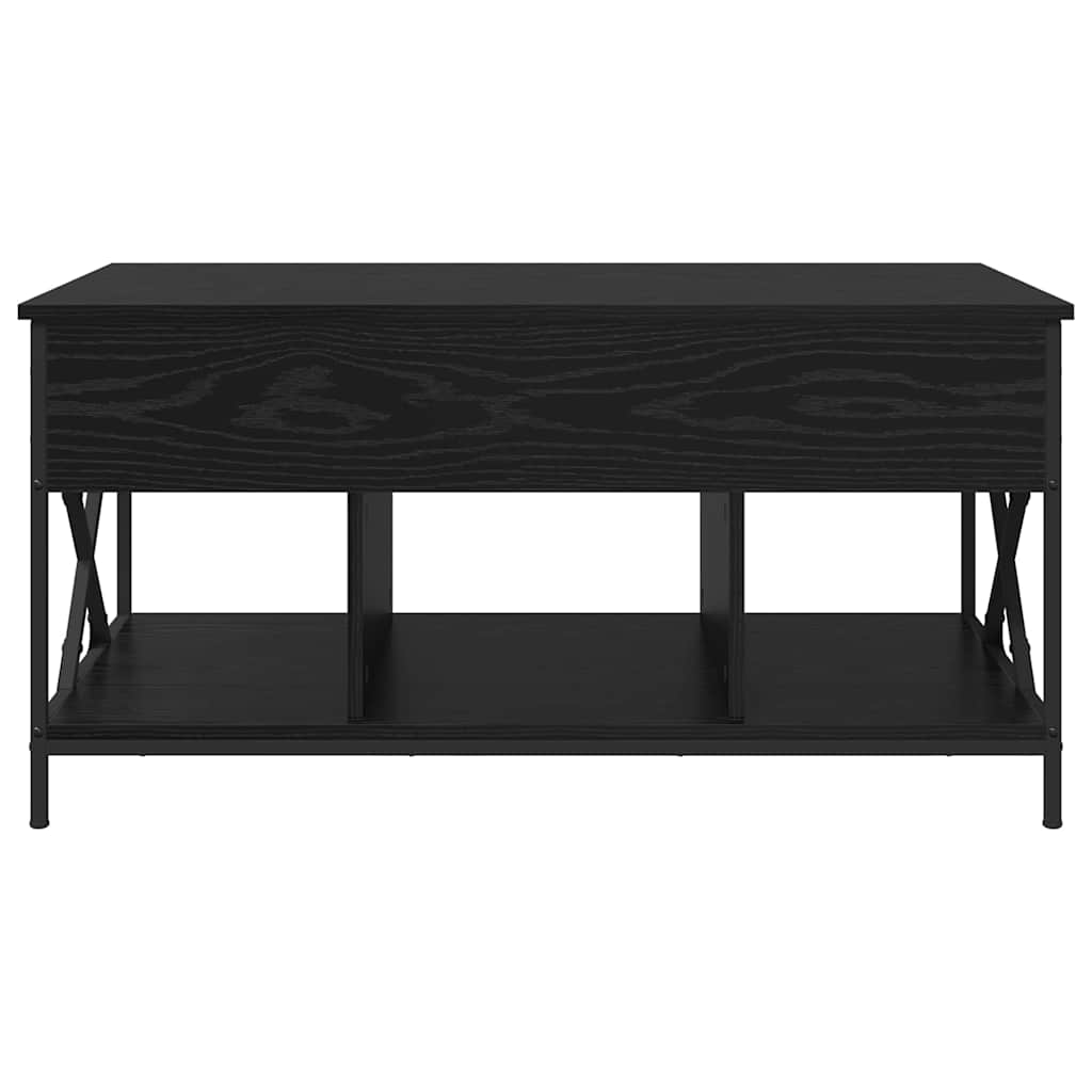 Kava Stol Crni hrast 100 x 55 x 48.5 cm Konstruirano drvo