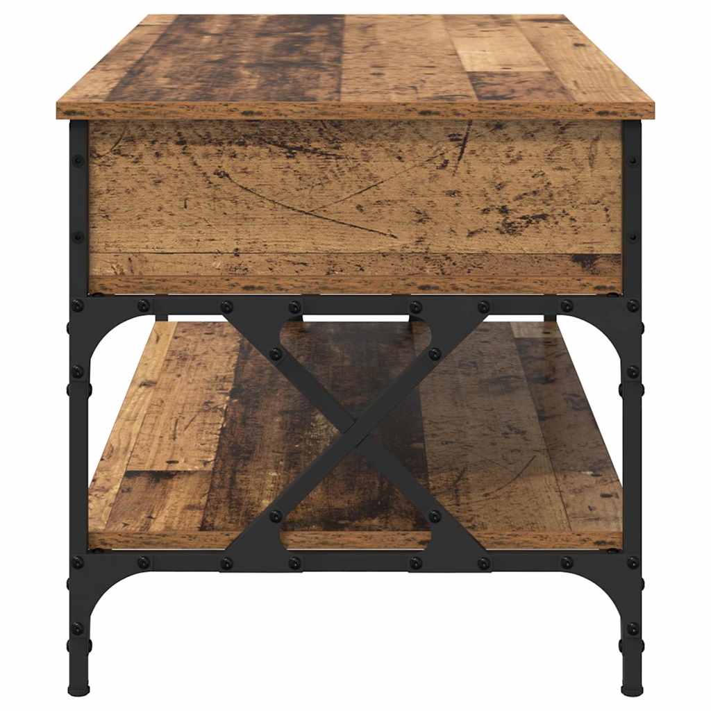Kava Stol Staro drvo 100 x 50 x 50 cm Konstruirano drvo
