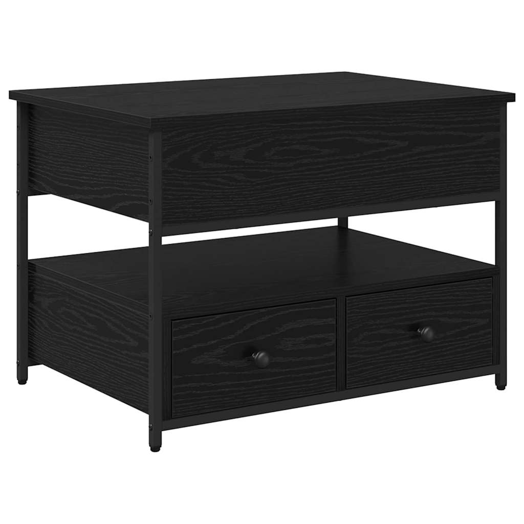 Kava Stol Crni hrast 70 x 50 x 54.5 cm Konstruirano drvo