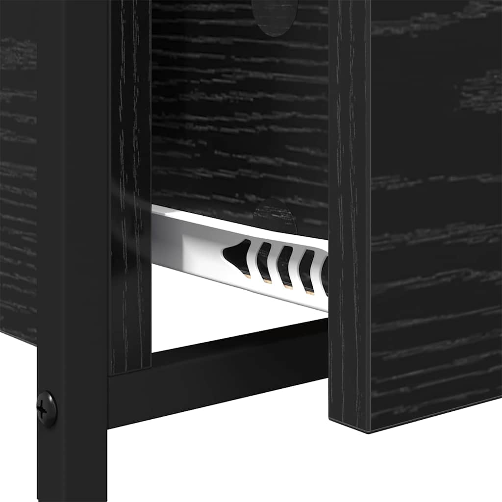 Kava Stol Crni hrast 85 x 50 x 50 cm Konstruirano drvo