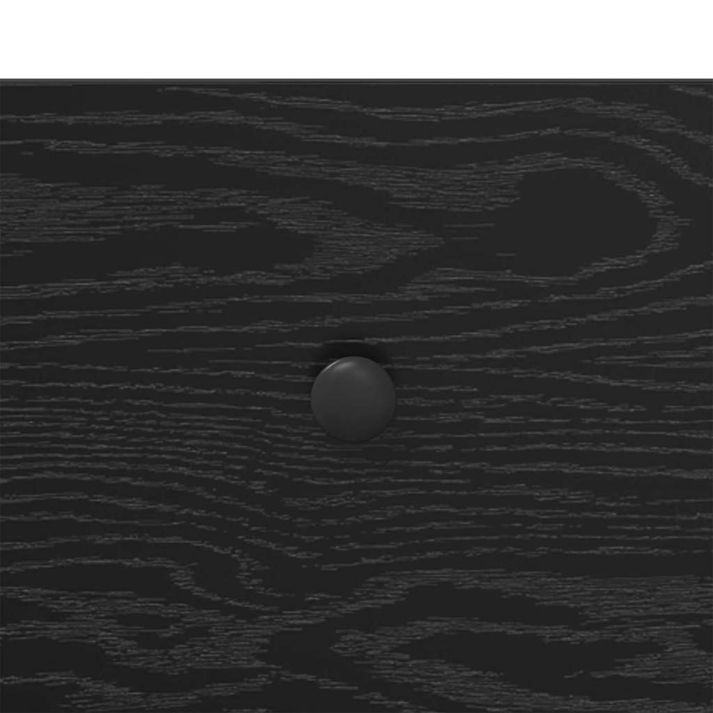 Kava Stol Crni hrast 85 x 50 x 50 cm Konstruirano drvo