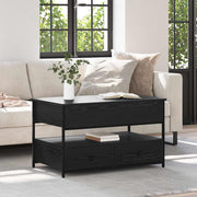 Kava Stol Crni hrast 85 x 50 x 50 cm Konstruirano drvo