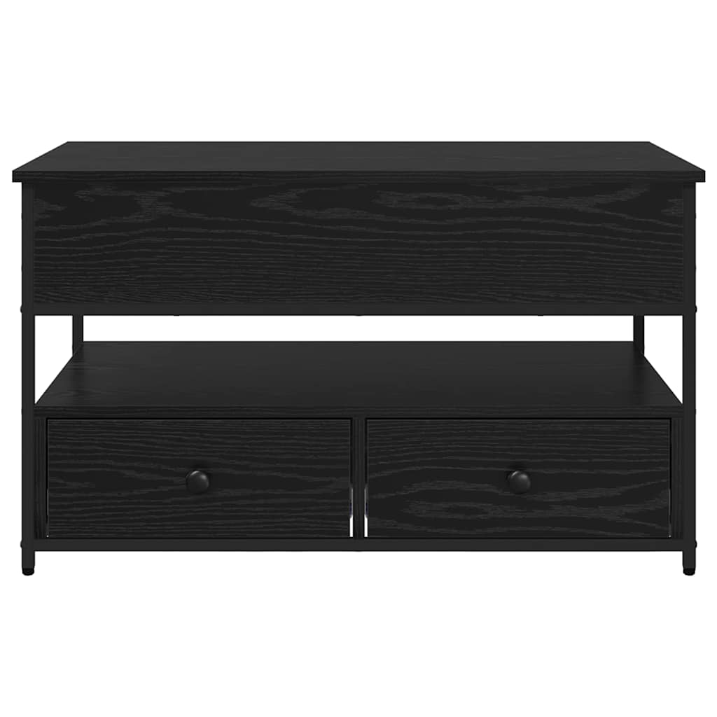 Kava Stol Crni hrast 85 x 50 x 50 cm Konstruirano drvo