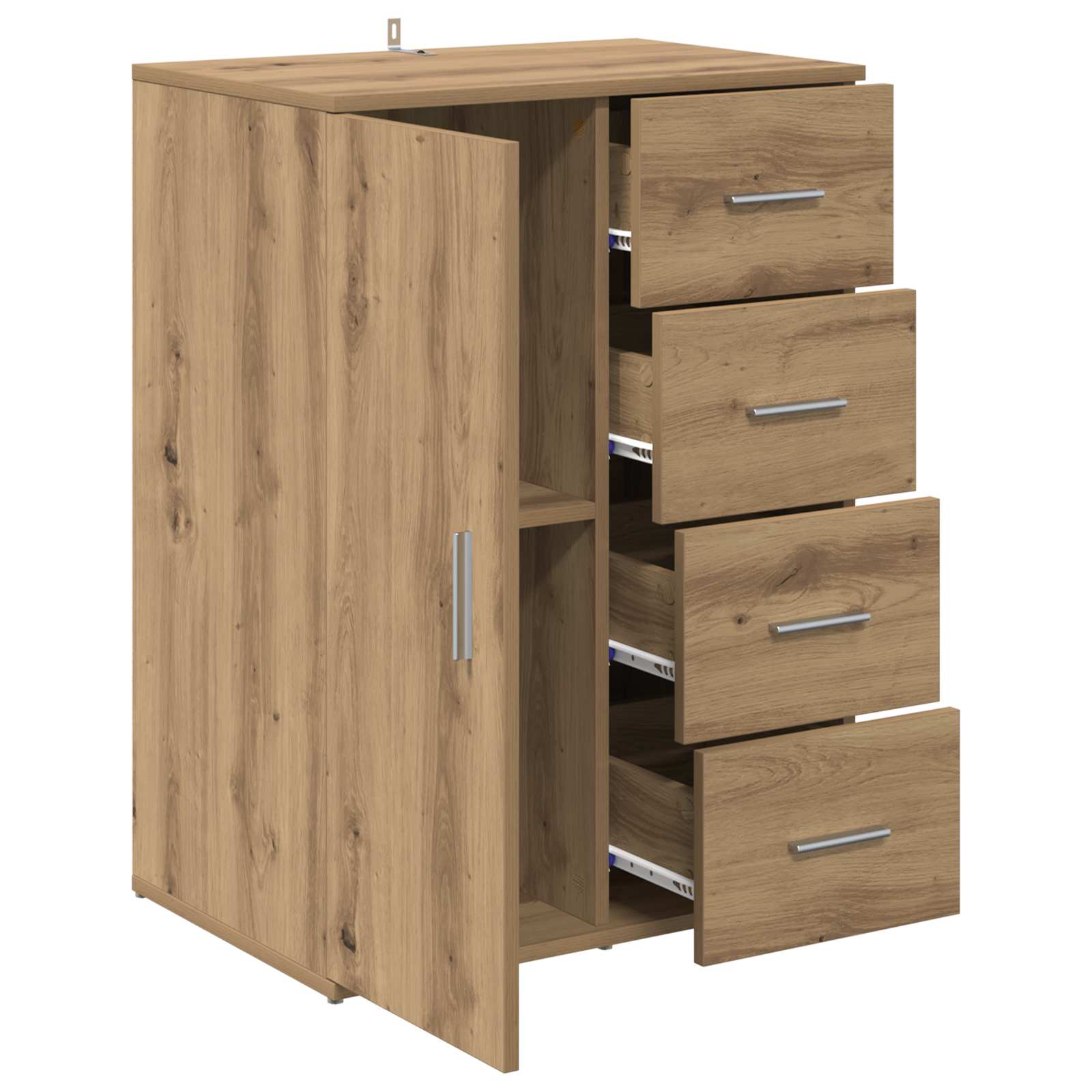 Kreveta Umjetnički hrast 59 x 39 x 80 cm Konstruirano drvo