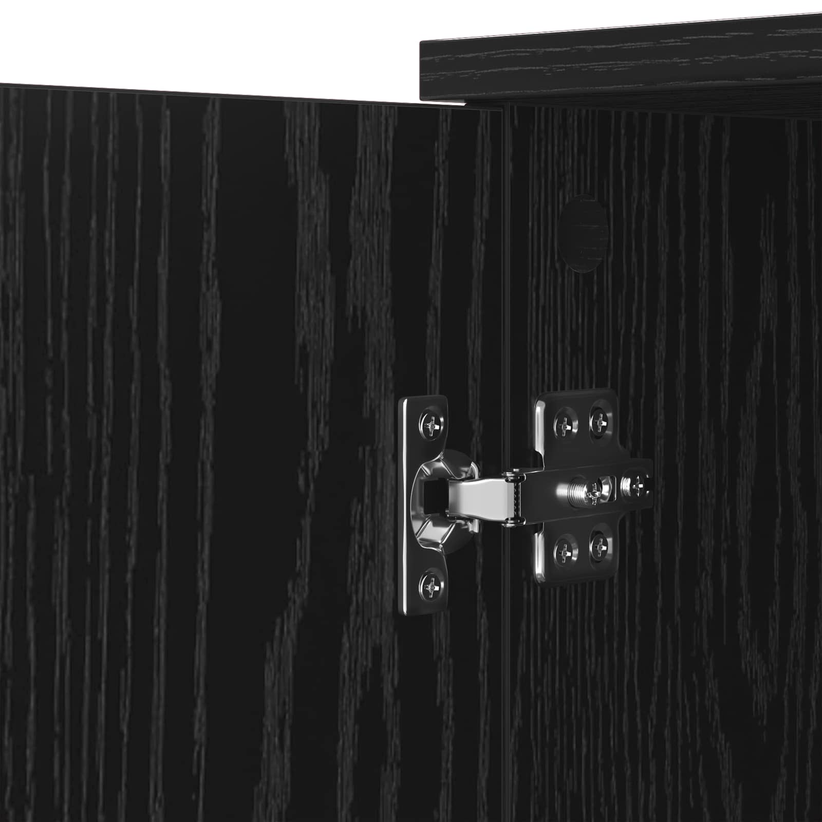 Kreveta s ladicama Crni hrast 59 x 39 x 80 cm Konstruirano drvo