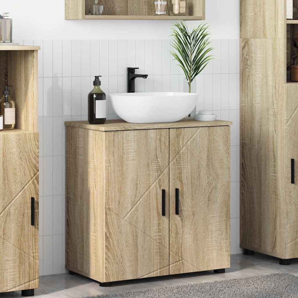 Kupaonski ormar s pohranom Sonoma hrast 61 x 35 x 64 cm