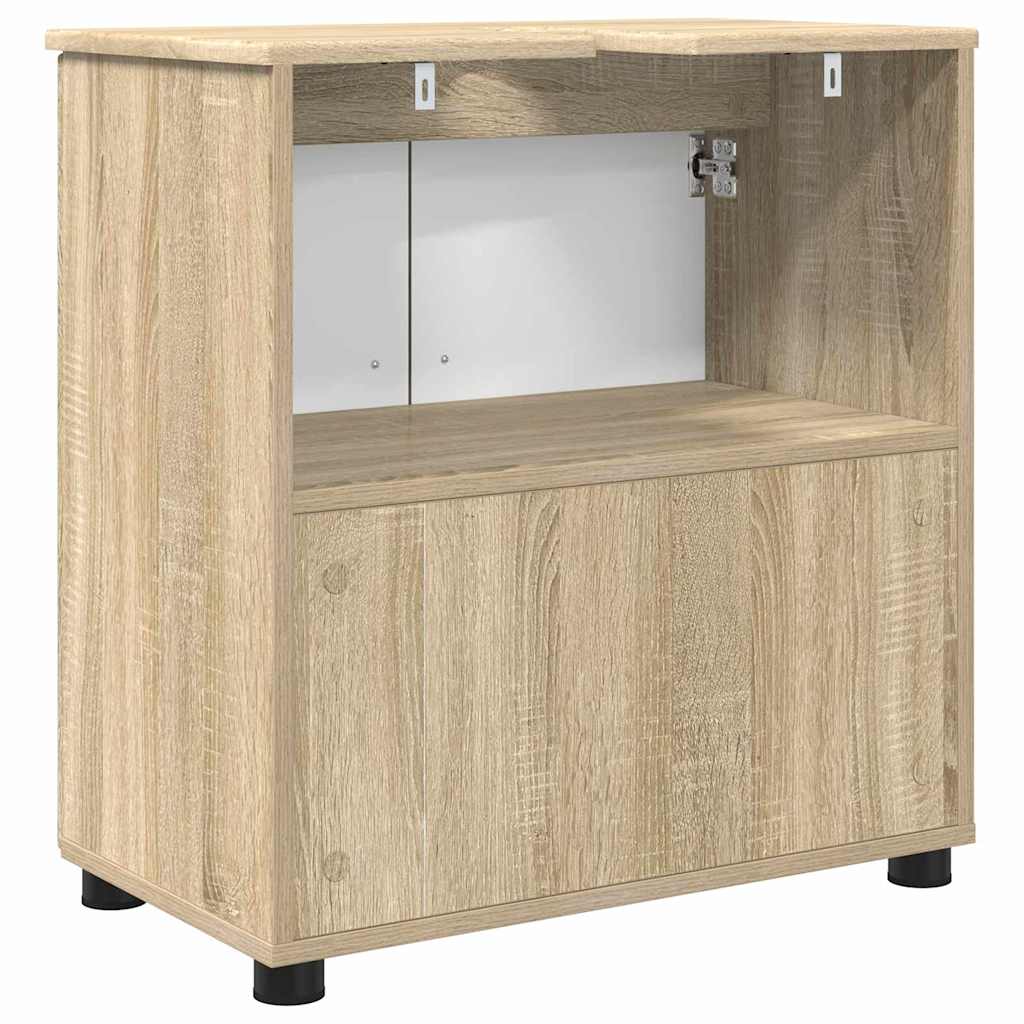 Kupaonski ormar s pohranom Sonoma hrast 61 x 35 x 64 cm