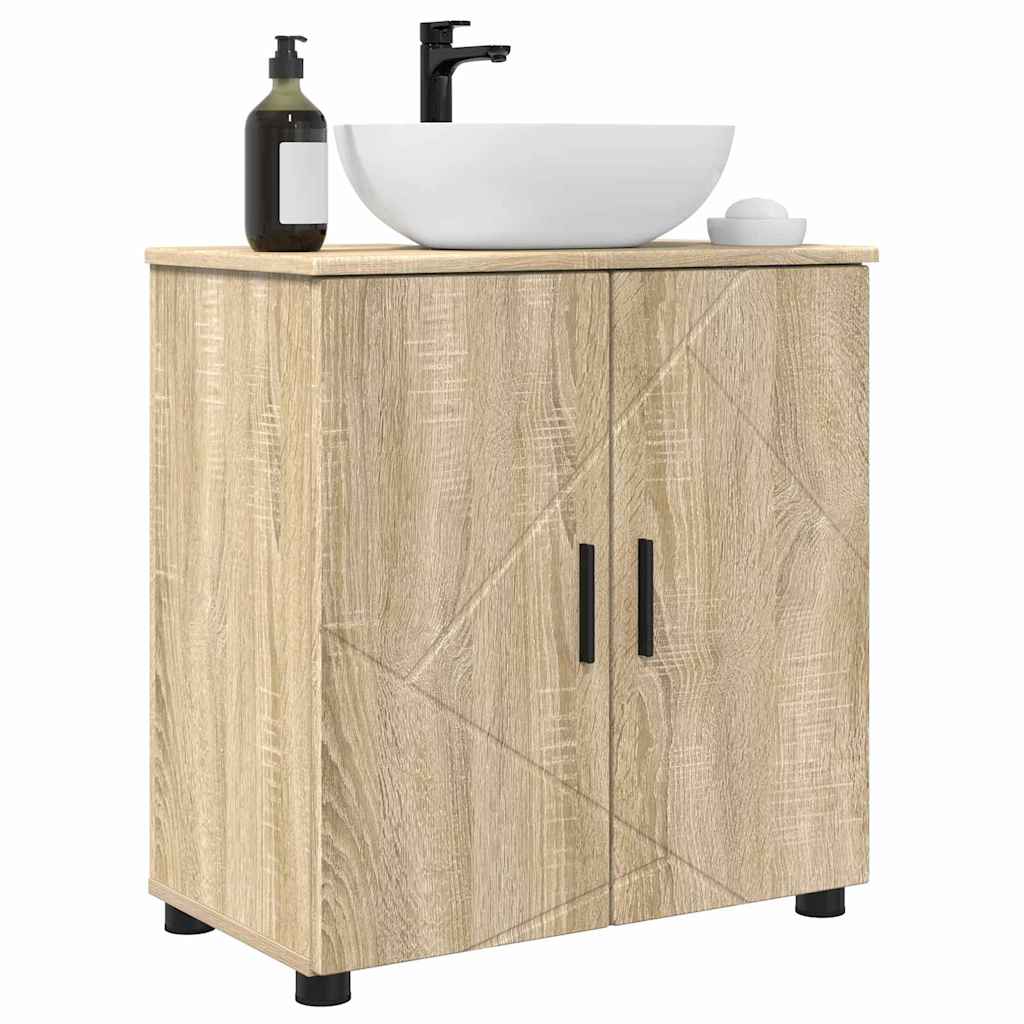 Kupaonski ormar s pohranom Sonoma hrast 61 x 35 x 64 cm