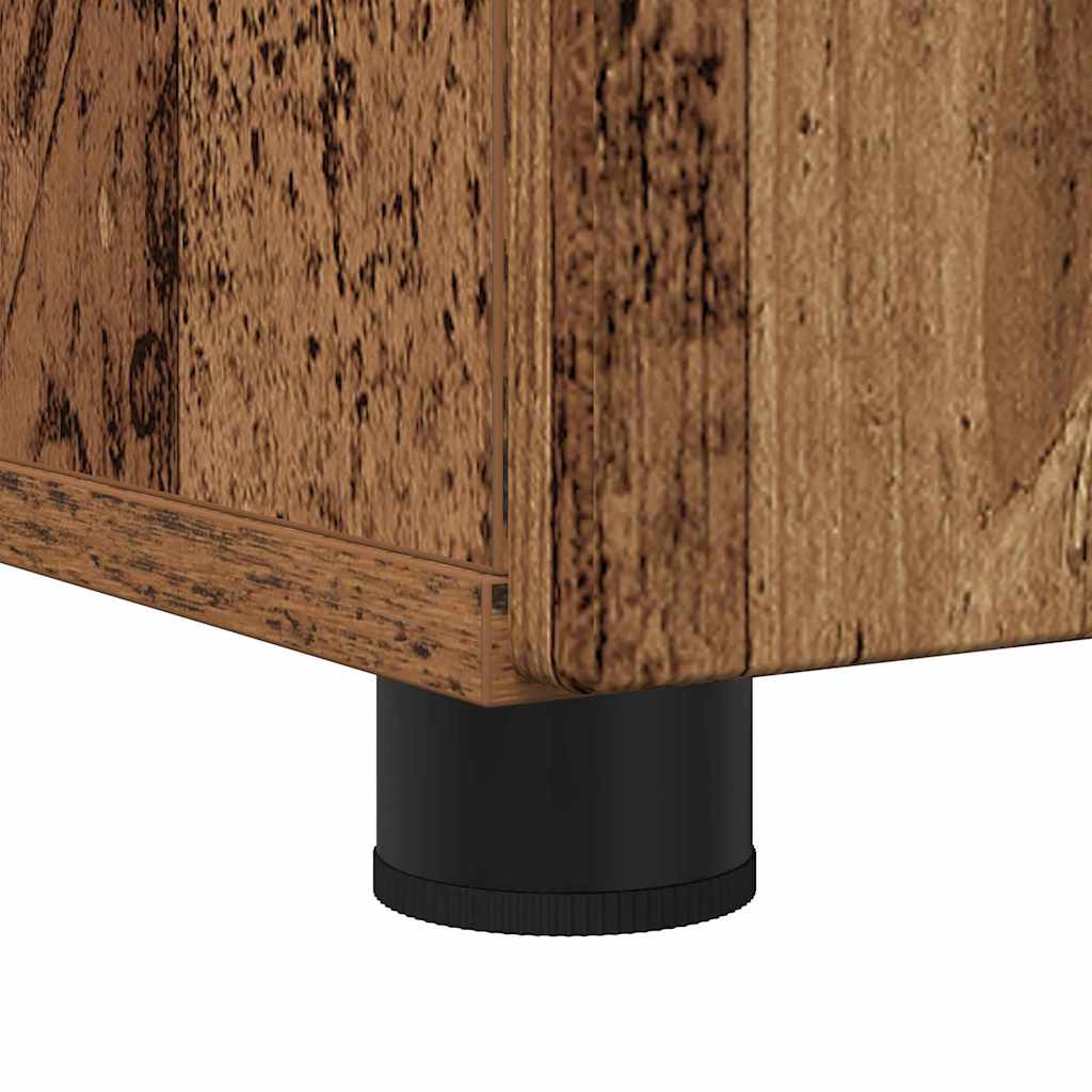 Kupaonski ormar s pohranom s vratima Staro drvo 61 x 35 x 64 cm