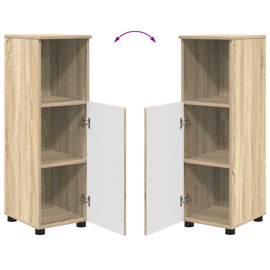 Kupaonski ormar s pohranom Sonoma hrast 30 x 35 x 95 cm