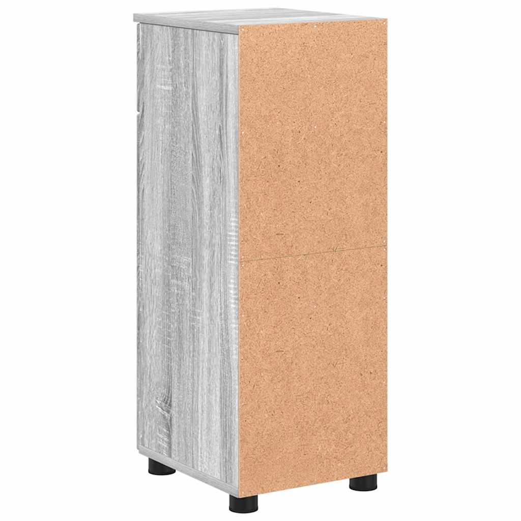 Kupaonski ormar s ladicama Siva Sonoma 30 x 35 x 80 cm