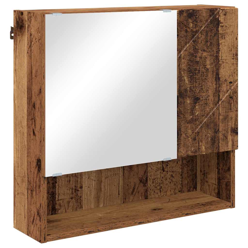 Ogledalo ormar Staro drvo 59 x 17 x 55 cm Konstruirano drvo