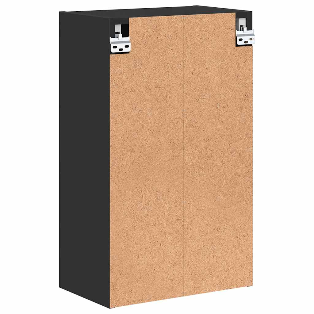 Kupaonski ormar Zidne s pohranom Crna 39 x 23,5 x 65 cm