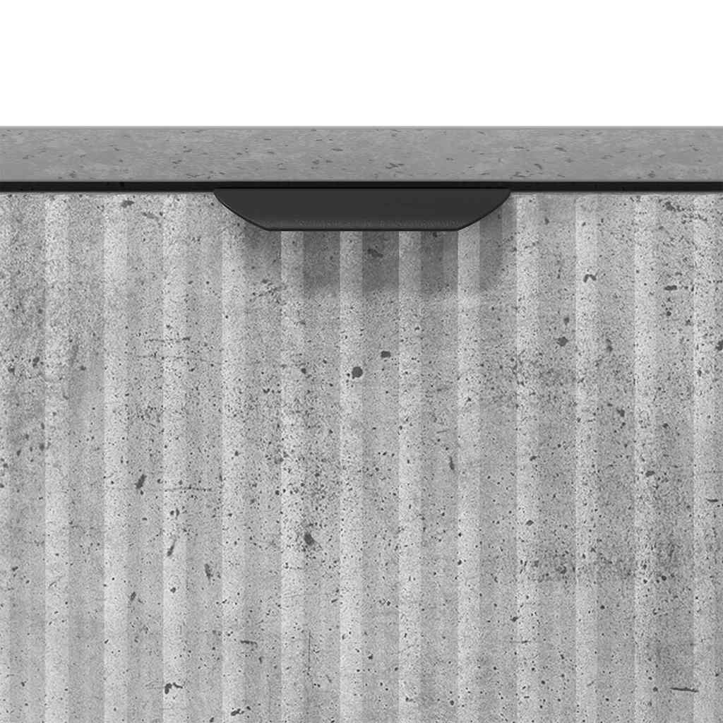 Kupaonski ormar s ladicama Betonski sivi 39,5 x 36 x 88 cm