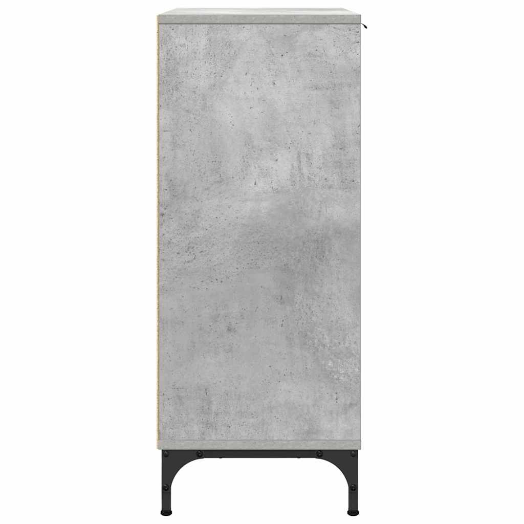 Kreveta Betonski sivi 69,5 x 33 x 82 cm Konstruirano drvo