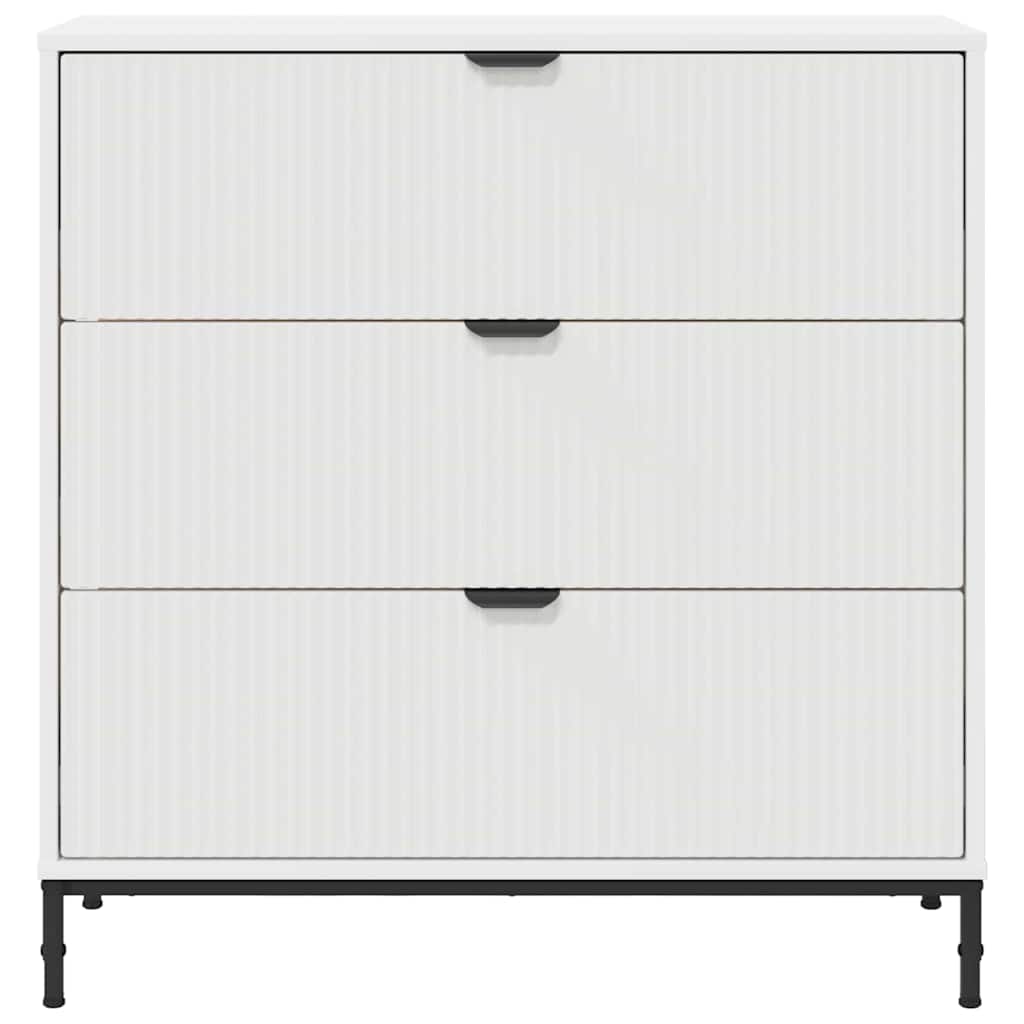Kreveta s ladicama Bijelo 79,5 x 33 x 82 cm Konstruirano drvo