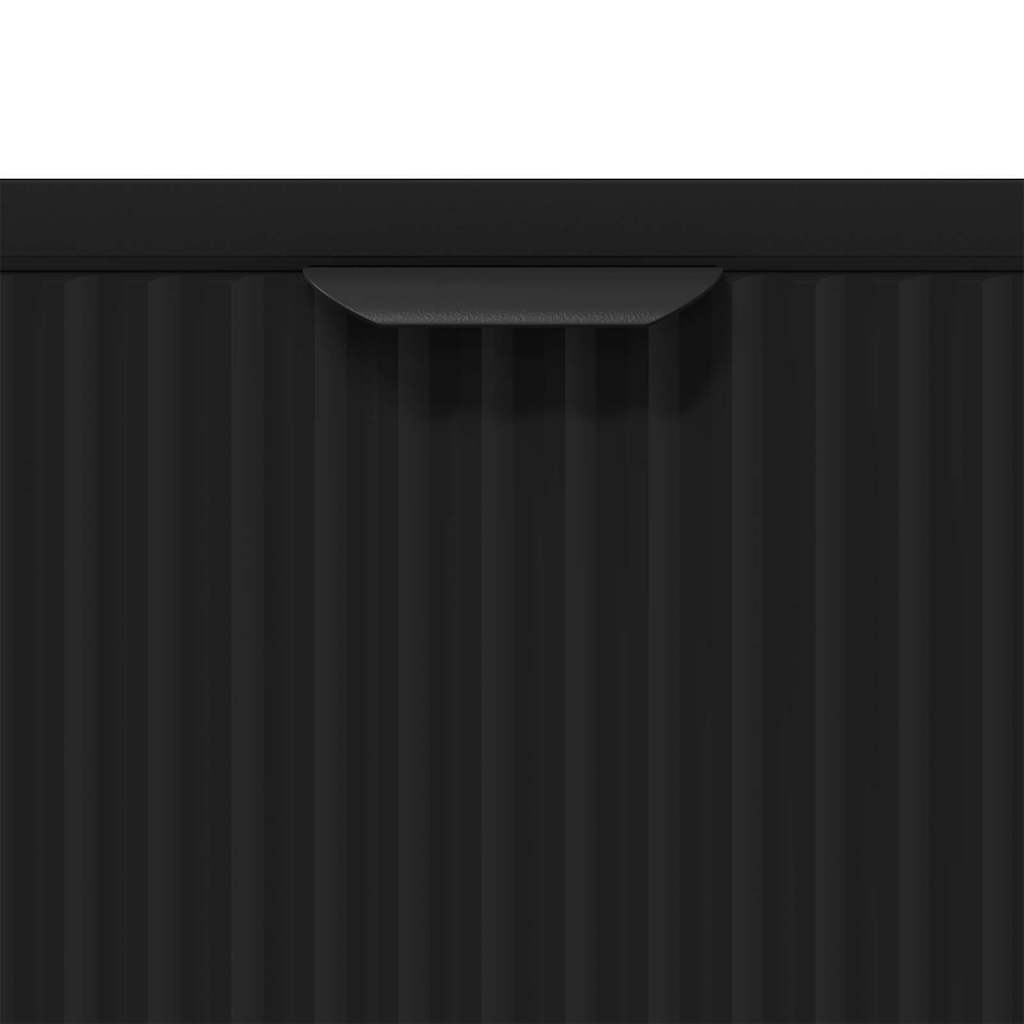 Kreveta s ladicama Crna 79,5 x 33 x 82 cm Konstruirano drvo
