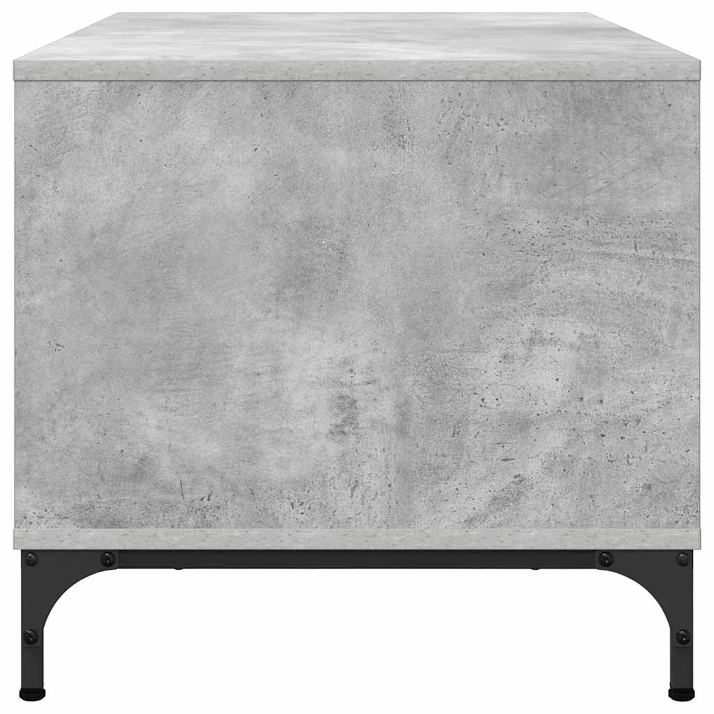 Kava Stol Betonski sivi 90 x 49 x 46 cm Konstruirano drvo