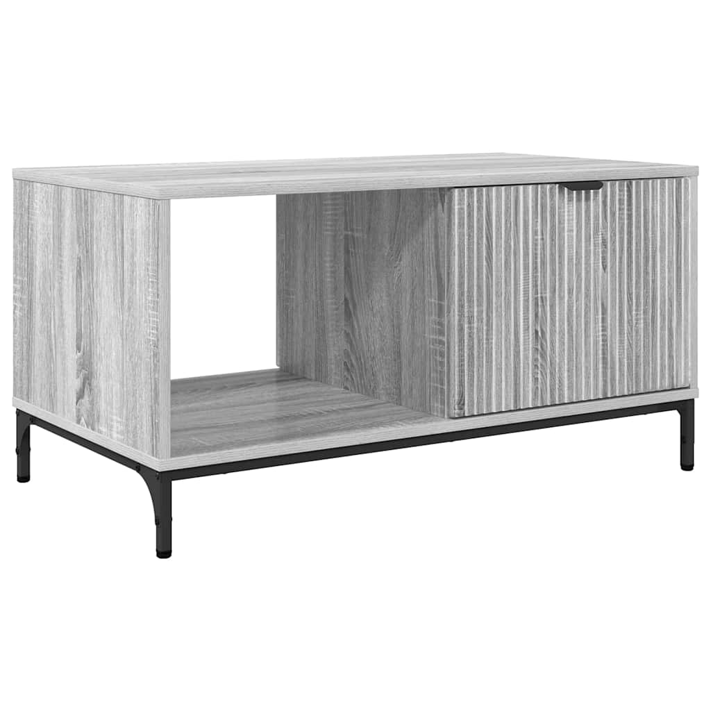 Kava Stol Siva Sonoma 90 x 49 x 46 cm Konstruirano drvo