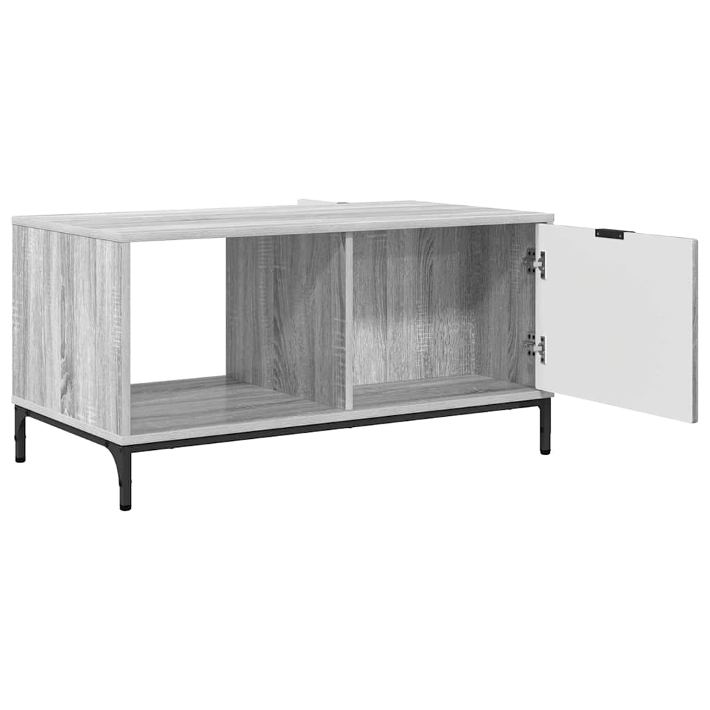 Kava Stol Siva Sonoma 90 x 49 x 46 cm Konstruirano drvo